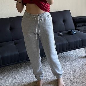 H&M Divided Joggers- Grey Melange- XXS